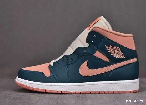 Dark (W) Teal BQ6472-308 Jordan  1 BQ6472-308 Green Mid 0615